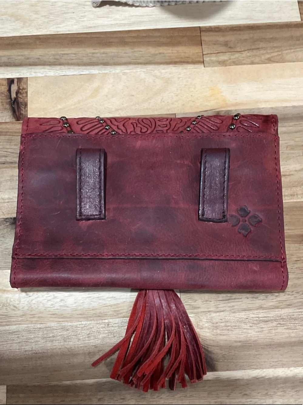 Patricia Nash embossed leather